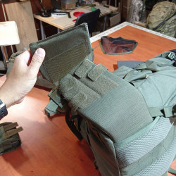 MOLLE overlay for the waist belt